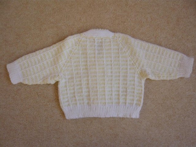 Image 2 of Cardigan - baby girl, hand knitted, new