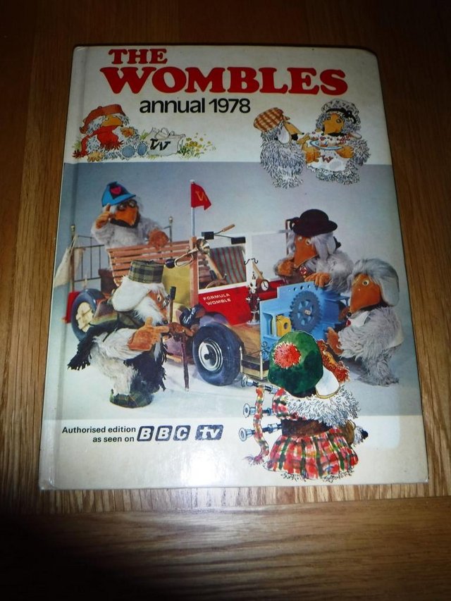 Preview of the first image of Wombles annual 1978.