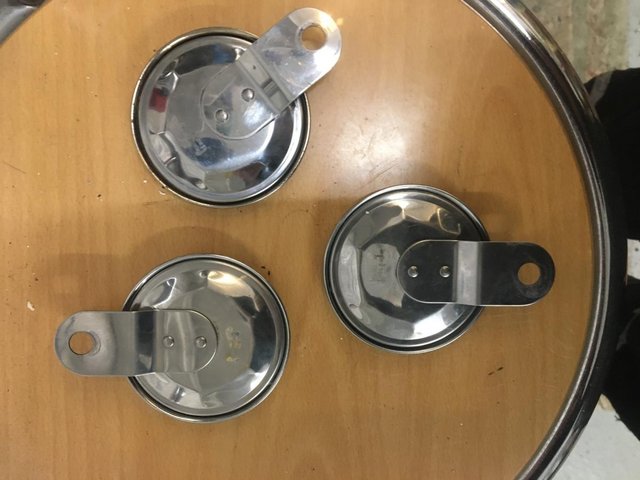 Image 2 of 3 x Stainless steel tax disc holders