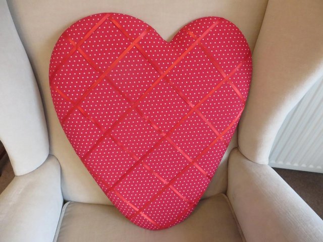Image 3 of Lovely red wall hanging heart shaped
