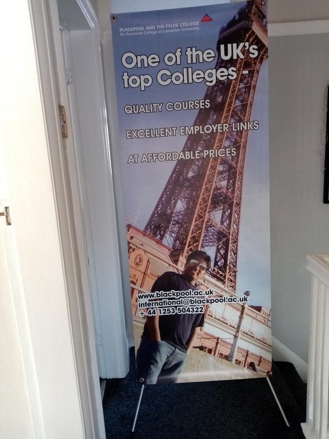 Image 2 of Advertising banner stand – AS NEW