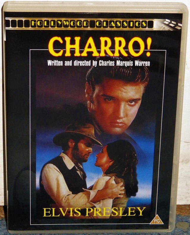 Preview of the first image of ELVIS PRESLEY CHARRO MOVIE DVD.