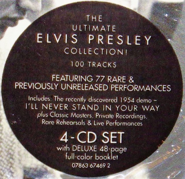 Image 5 of ELVIS PRESLEY PLATINUM A LIFE IN MUSIC 4 CD SET