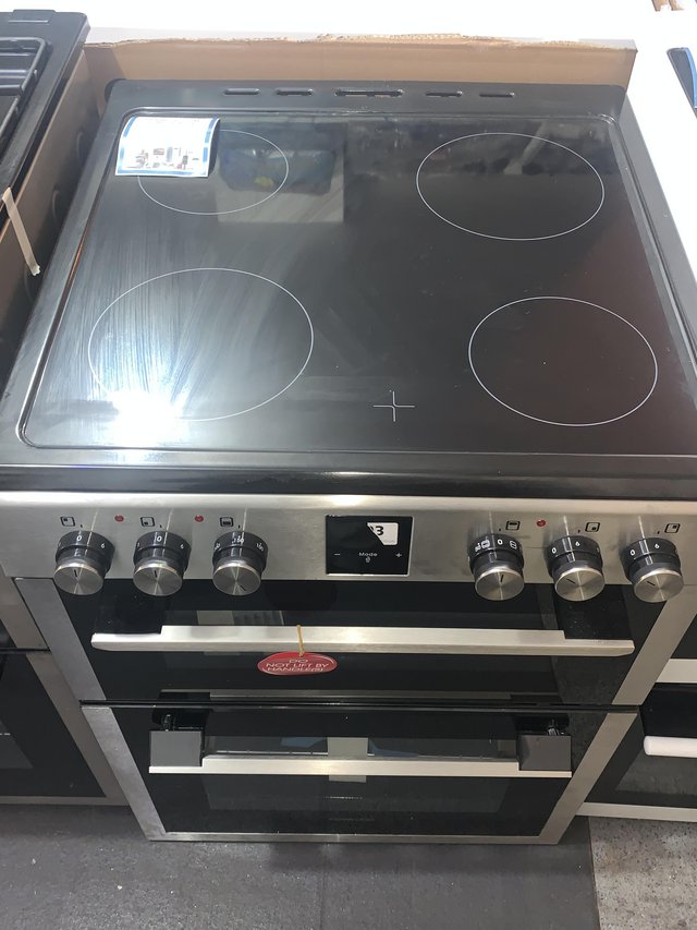 Image 2 of KENWOOD 60CM DOUBLE OVEN ELECTRIC CERAMIC COOKER-S/S- (HD)