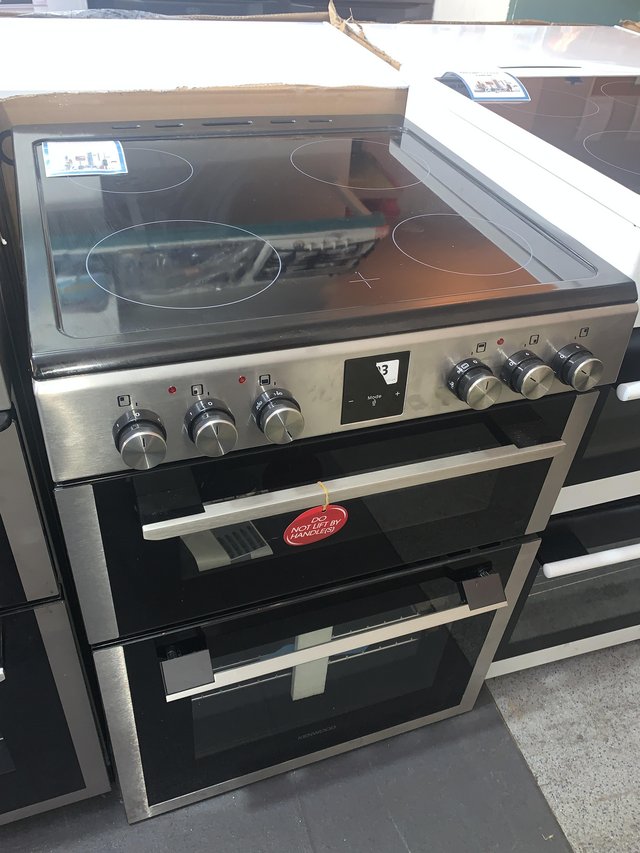 Image 3 of KENWOOD 60CM DOUBLE OVEN ELECTRIC CERAMIC COOKER-S/S- (HD)