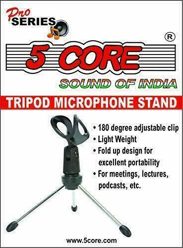 Preview of the first image of 5 core - Tripod Microphone Stand (Incl P&P).
