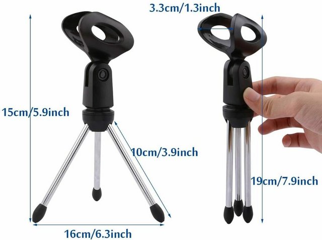 Image 2 of 5 core - Tripod Microphone Stand (Incl P&P)