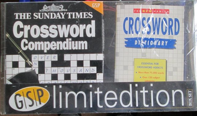 Preview of the first image of Win95 - GSP Crossword Compendium (Incl P&P).