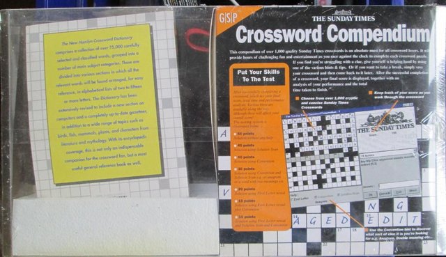 Image 2 of Win95 - GSP Crossword Compendium (Incl P&P)