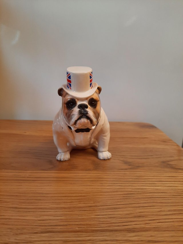 Preview of the first image of Royal Doulton Bulldog DA228,limited edition.