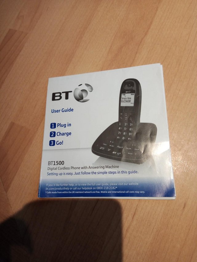 Preview of the first image of BT 1500 Twin  2 Handsets Base plus 1.