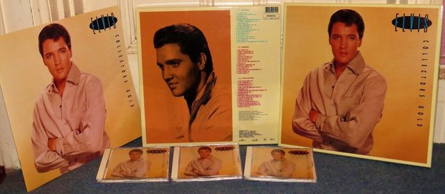 Preview of the first image of ELVIS PRESLEY COLLECTORS GOLD 4 CD SET.