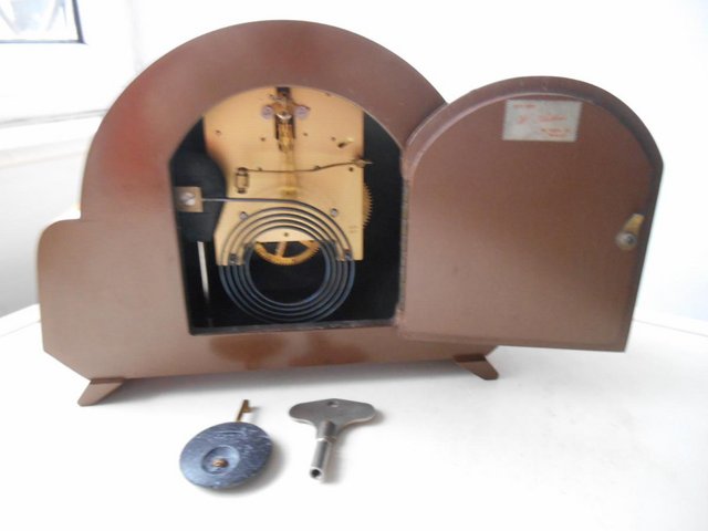 Image 2 of Smiths striking mantle clock