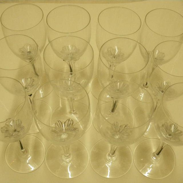 Preview of the first image of Set Of 12 Unique Sherry / Wine Glasses Unused.