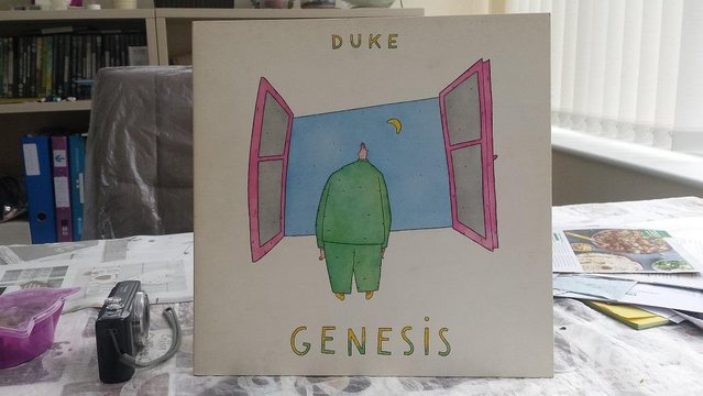 Preview of the first image of Used LP 1980, Duke by Genesis (Charisma).