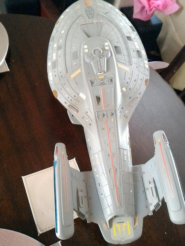 Preview of the first image of Revell Monogram Star Trek USS Voyager - Built.
