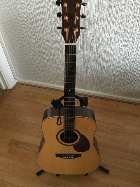 Preview of the first image of Freshman FA400D Acoustic Guitar.
