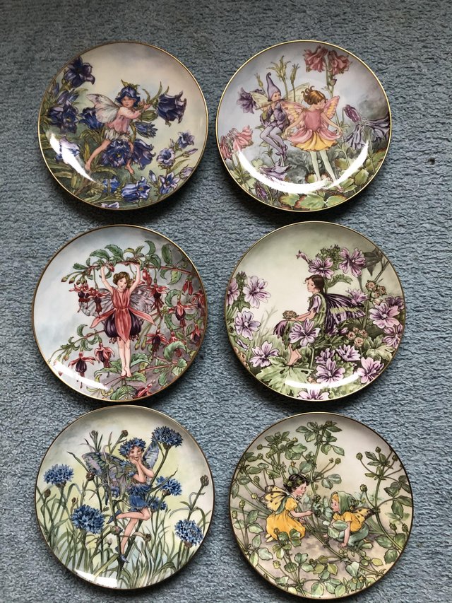 Preview of the first image of Heinrich, Villeroy & Boch, Flower Fairies Collection Plates.