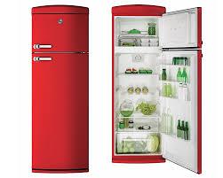 Preview of the first image of HOOVER RETRO RED 80/20 TOP MOUNTED FRIDGE FREEZER-NEW! WOW!.