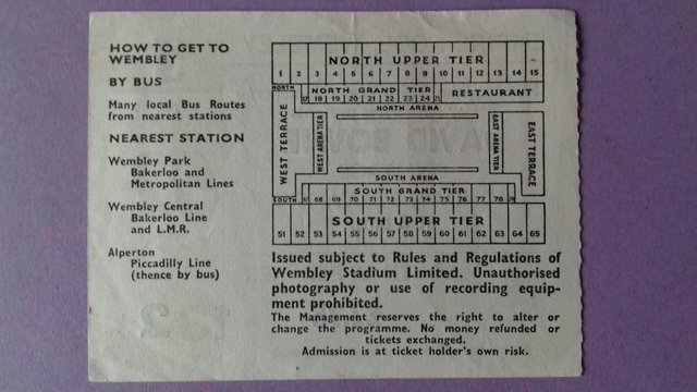 Image 2 of 1976 David Bowie UK concert ticket stub.