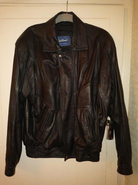 Preview of the first image of Man's soft Leather Jacket -size- 38"-40".