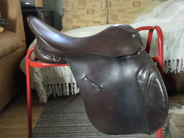 Preview of the first image of Ideal saddle { price dropped from £275) New price.
