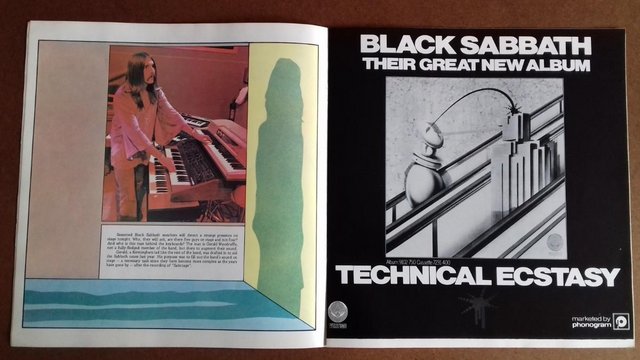 Image 2 of BLACK SABBATH 1976-77 TECHNICAL ECSTASY TOUR PROGRAMME.