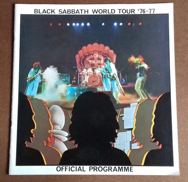 Preview of the first image of BLACK SABBATH 1976-77 TECHNICAL ECSTASY TOUR PROGRAMME..