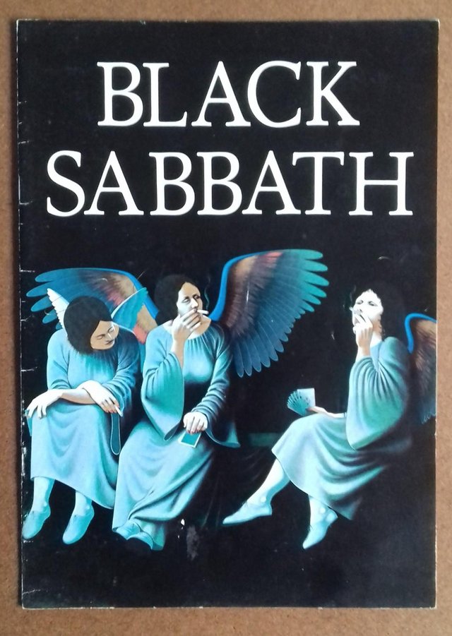 Preview of the first image of BLACK SABBATH 1980 Tour Concert Programme..