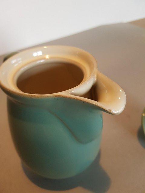Image 3 of Denby vintage Manor Green stoneware jug with lid