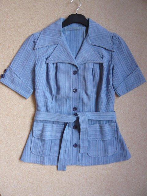 Image 3 of Suit - vintage summer skirt suit - mid 1970's