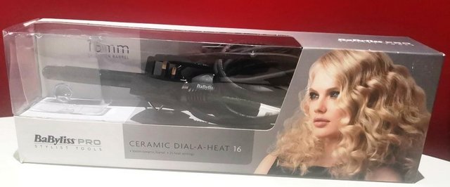 Image 3 of Babyliss Pro Ceramic Dial A Heat Tong (16mm)