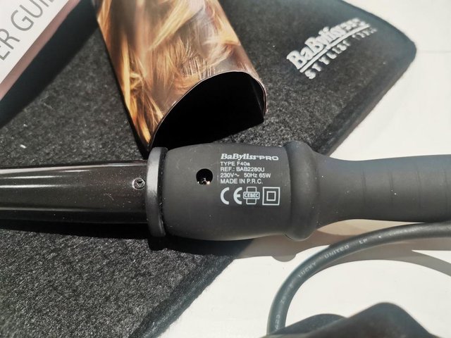 Image 3 of Babyliss Pro Black Conical Thermal Wand 25-13mm