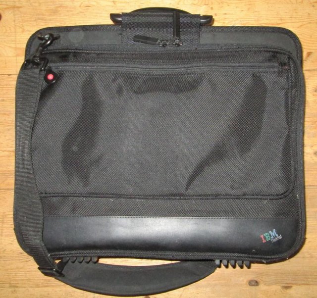 Image 2 of Black IBM Laptop Bag (Incl P&P)