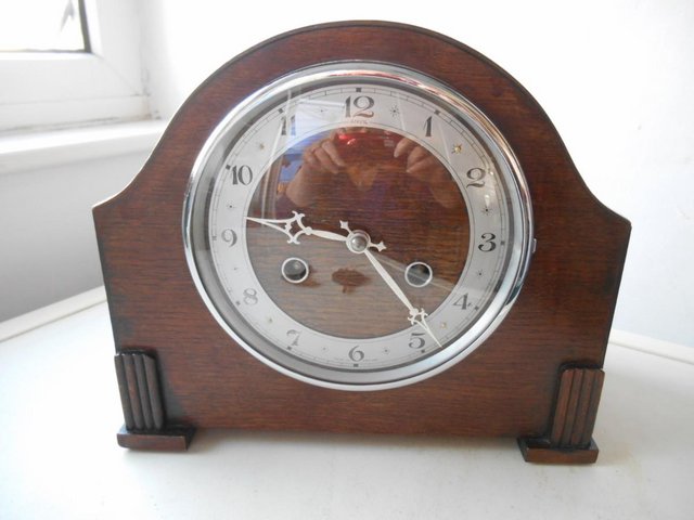 Preview of the first image of Anvil striking mantle clock.