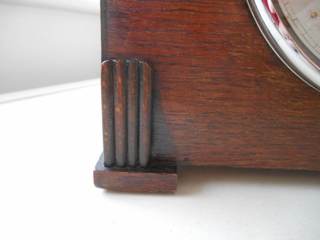 Image 2 of Anvil striking mantle clock