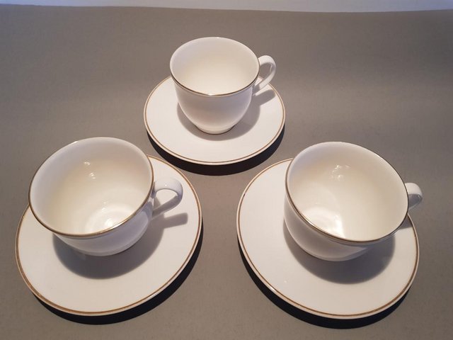 Image 2 of Royal Doulton Imagination Cups and Saucers x 3