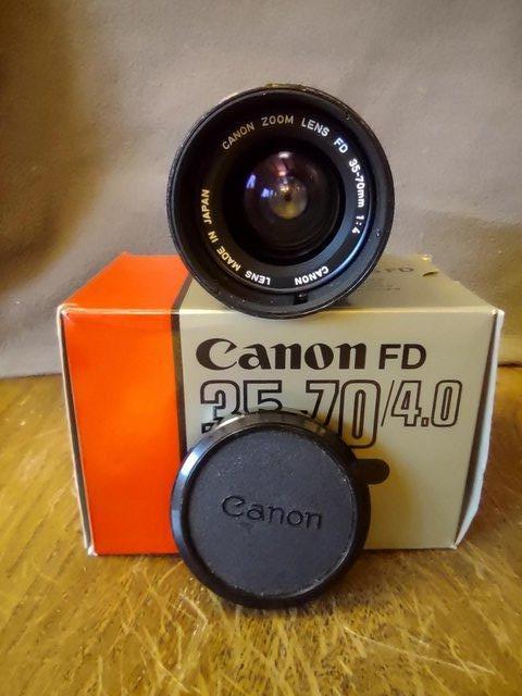 Image 2 of Vintage Canon FD 35-70 4.0 Zoom Lens