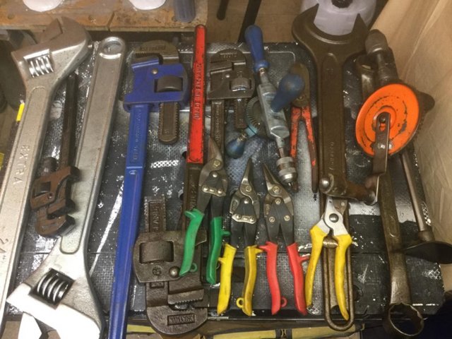 Preview of the first image of Lots of different tools, sockets, ratchets. Etc.