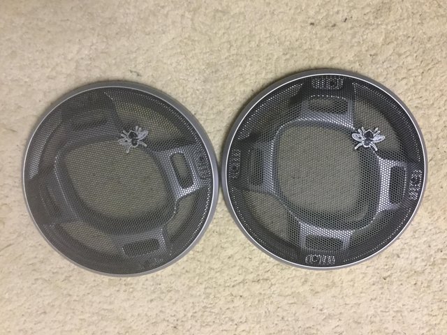 Preview of the first image of Pair of car speaker covers.