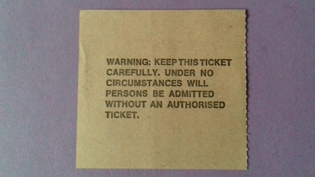 Image 2 of BLACK SABBATH 1980  'Heaven + Hell'  Tour ticket  stubs.