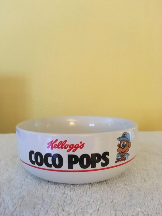 Preview of the first image of Coco Pops & Fruit n' Fibre Vintage Cereal Bowls.