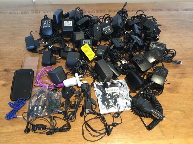 Preview of the first image of Assorted Mobile phone chargers.