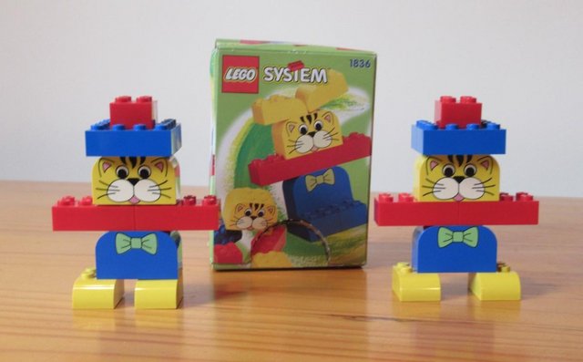 Preview of the first image of Lego 1836 Free Style - Cat.