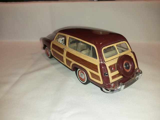 Preview of the first image of FRANKLIN MINT FORD WOODY MODEL CAR.