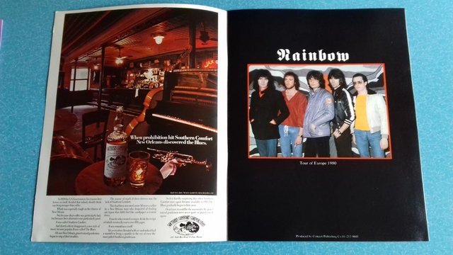Image 2 of 1980 Richie Blackmore's Rainbow Tour Programme.