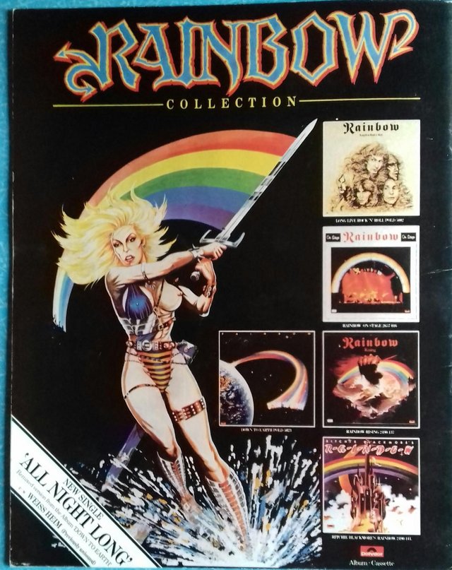 Image 3 of 1980 Richie Blackmore's Rainbow Tour Programme.