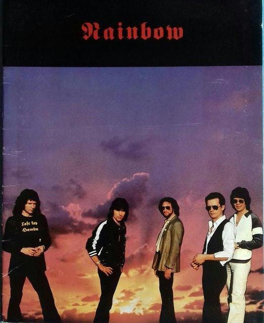 Preview of the first image of 1980 Richie Blackmore's Rainbow Tour Programme..