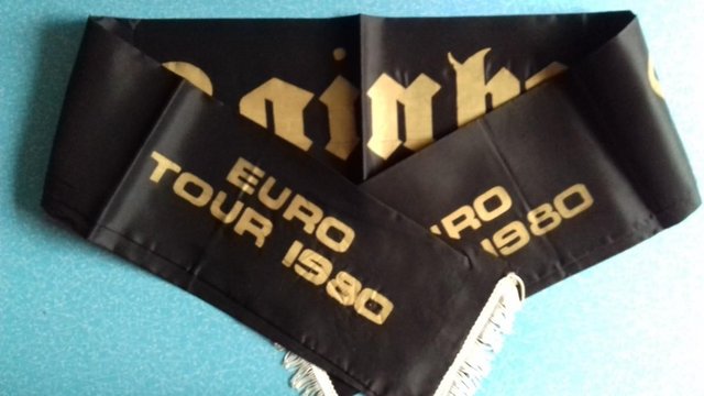 Image 2 of 1980 Richie Blackmore's Rainbow ‘Down To Earth’ Tour Scarf.