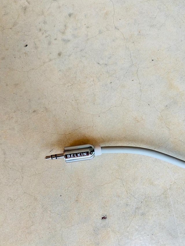 Preview of the first image of Auxiliary Cable. Belkin 3.5mm Jack Plug Males.